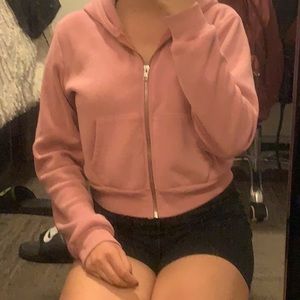 COPY- Brandy Melville Cropped Pink Sweater